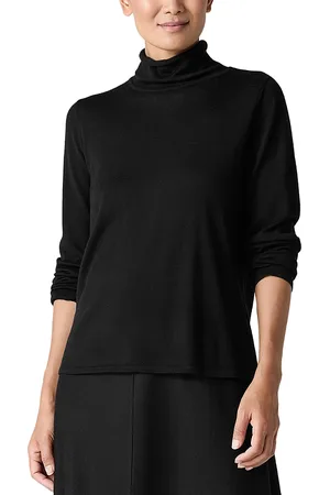 Eileen Fisher Wool Turtleneck Sweater
