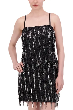 BCBG Max Azria Sequin Fringe Cami Top