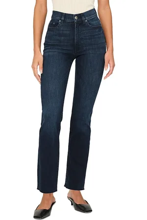 DL1961 Halle Instasculpt Straight Leg High Rise Jeans in Mediterranean
