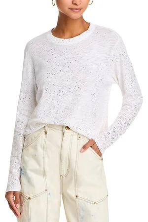 ATM Anthony Thomas Melillo Anthony Thomas Melillo Metallic Long Sleeve Tee