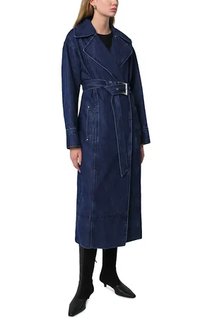 Apparis Tate Denim Trench Coat