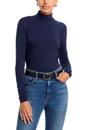 VERONICA BEARD Mylie Long Sleeve Turtleneck Top