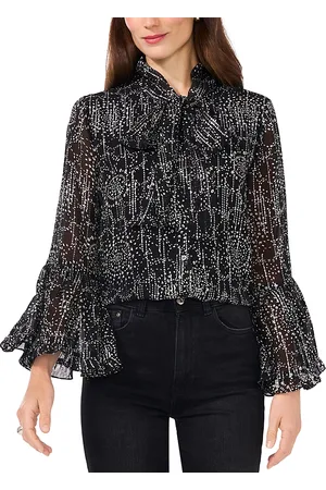 Vince Camuto Fan Sleeve Blouse
