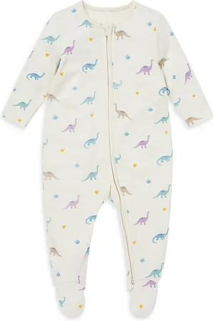 Mori Unisex Two Way Full Zip Footie Pajamas
