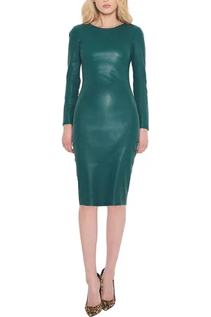 AS by DF Mrs Smith Stretch Leather Dress