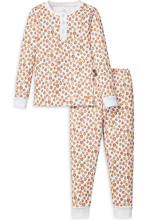 Petite Plume Unisex Snug Fit Pumpkin Patch Pajama Set