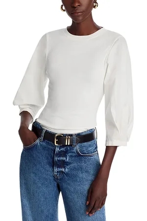 Derek Lam Arnaldo Mixed Media Top