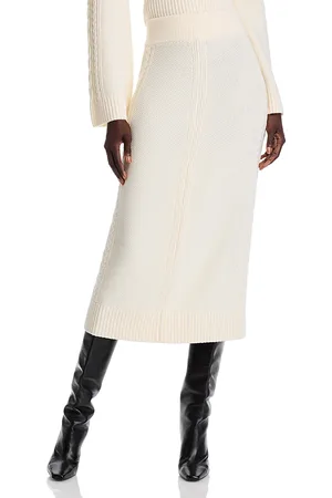 Derek Lam Valentin Cable Knit Skirt