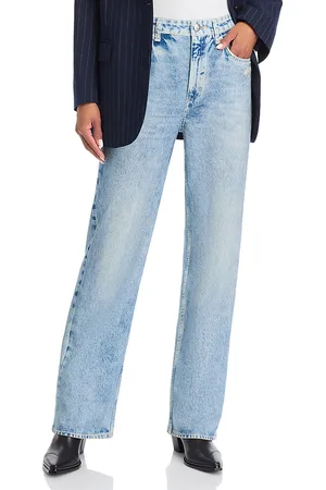 RAG&BONE Miramar Shea High Rise Relaxed Cotton Terry Sweatpant Jeans in