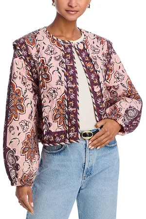 Farm Rio Glam Tapestry Quilted Jacket