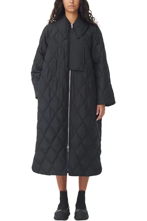 Ganni Ripstop Quilted Coat