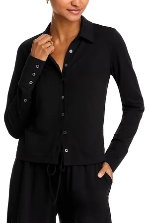 ATM Anthony Thomas Melillo Anthony Thomas Melillo Collared Button Front Top