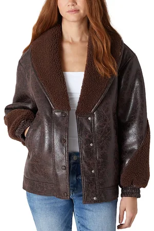 BLANK NYC Sherpa Trim Jacket