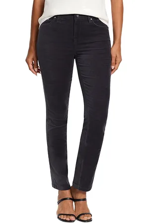 NIC+ZOE Velvet Stretch Straight Leg Pants