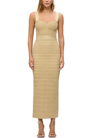 Hervé Léger The Metallic Eva Gown