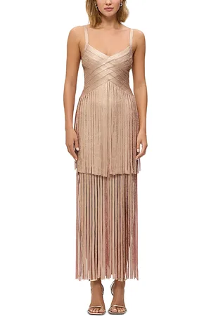 Hervé Léger The Metallic Vivienne Gown