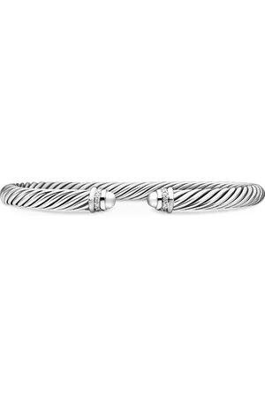 David Yurman Cable Classics Bracelet with Diamonds, 5mm