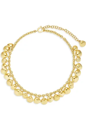 Cadar 18K Yellow Shell Charm Choker, 13