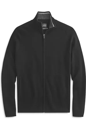MACK WELDON Tech Zip Front Sweatshirt