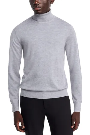 THEORY Regal Long Sleeve Polo Sweater