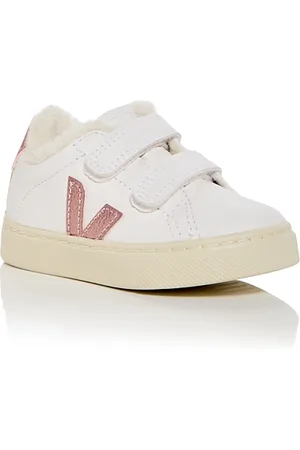 Veja Unisex Small Esplar Faux Fur Trim Low Top Sneakers