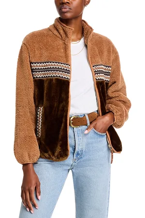 UGG Marlene Sherpa Jacket Heritage Braid