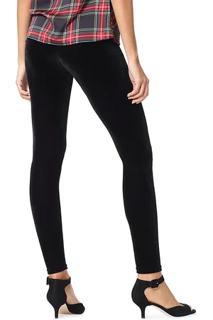 HUE Velvet High Rise Leggings