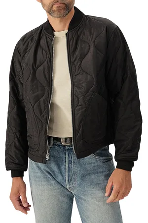 Buck Mason Airlight Nylon Ripstop Quilted Full Zip Bomber Jacket
