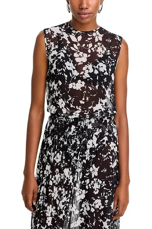 Solid The Janice Printed Sleeveless Top