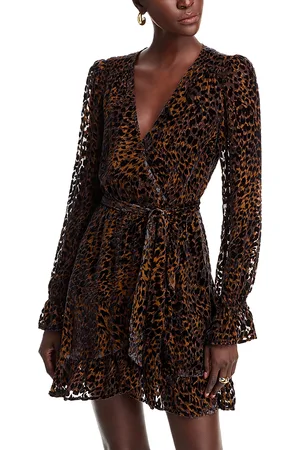 Paige Ysabel Faux Wrap Mini Dress