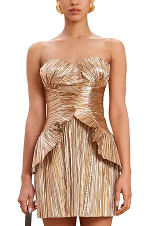 Cult Gaia Charlique Ruffle Mini Dress