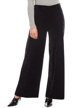 Karen Kane Crushed Velvet Wide Leg Pants