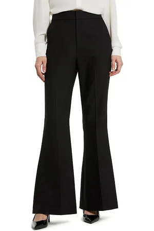 Mac Duggal Classic Crepe Flared Trouser Pant