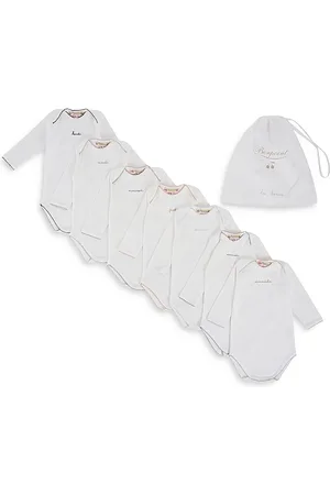 BONPOINT Unisex Bodysuits, 7 Pack