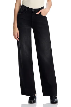 Mother The Spinner Sneaker Wide Leg Jeans in