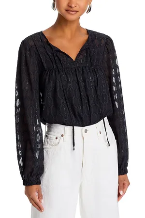 Cupio Lace Peasant Blouse