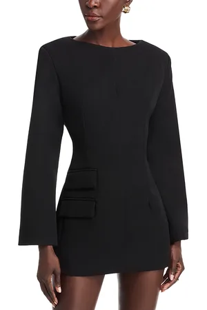 NONchalant Label Long Sleeve Mini Dress
