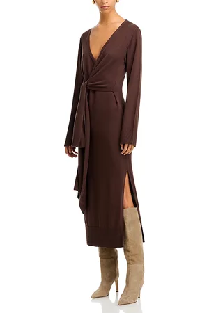 Simkhai Skyla Wrap Sweater Dress