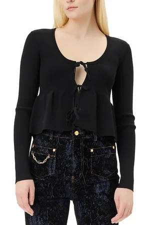 Ganni Tie Front Cardigan