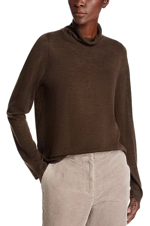 Eileen Fisher Wool Turtleneck Sweater