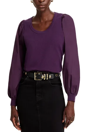 SINGLE THREAD Scoop Neck Top