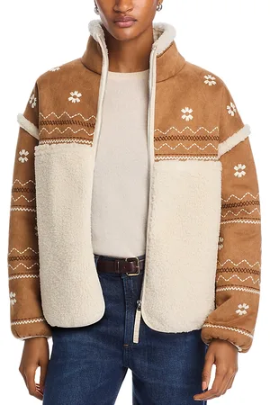 UGG Marlene Faux Suede & Fleece Jacket
