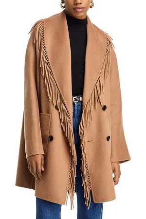 Rails Hugo Double Breasted Fringe Coat