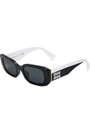 Miu Miu Rectangle Sunglasses, 51mm