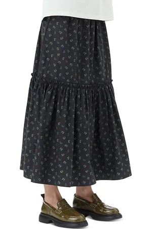 Ganni Printed Maxi Skirt