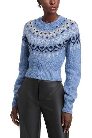 Toccin Lottie Fair Isle Crewneck Sweater