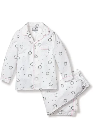 Petite Plume Girls Somerset Wreath Pajama Set