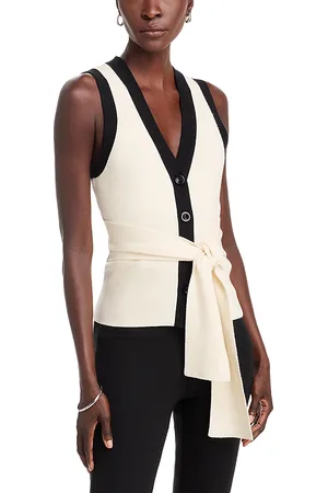 Toccin Collins Sleeveless Button Front Top