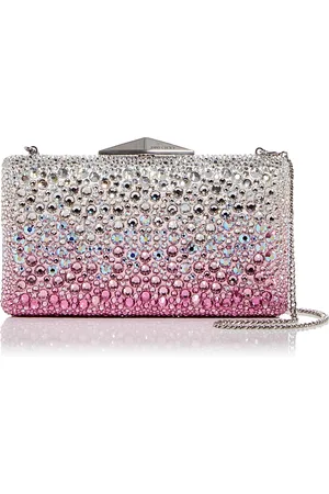 Jimmy Choo Clemmie Embellished Box Clutch