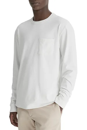 Vince Long Sleeve Crewneck Pocket Tee